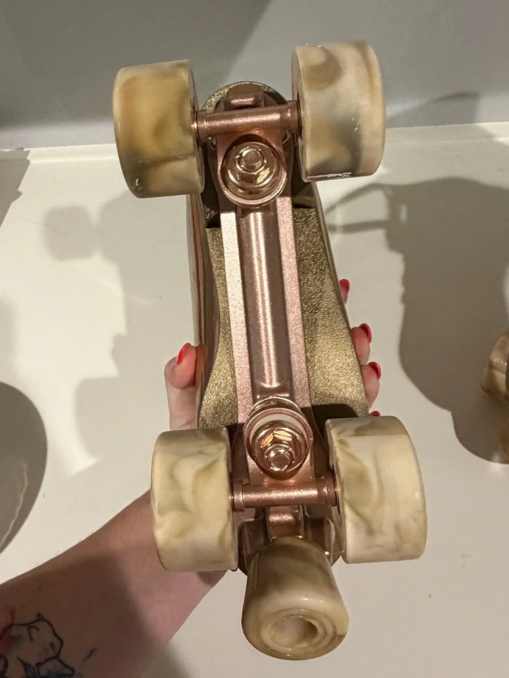 Rose Gold Impala Roller Skates - Picture 5 of 6